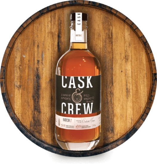 Cask & Crew Whiskey, distributed by Boardwalk, is an imaginatively crafted whiskey that marries smoky and sweet notes to achieve an ultra-smooth taste