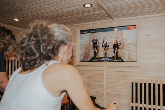 HIIT workouts; blast (assault bike), cycle, and thunder (rowing), torch calories fast. Short, intense, infrared-powered sessions = max burn, stronger endurance.