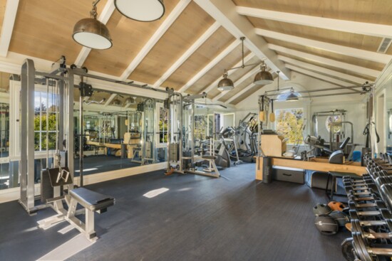 The impressive home gym