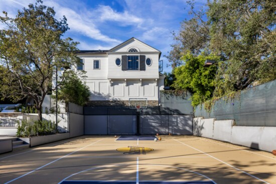 A full-size sports court