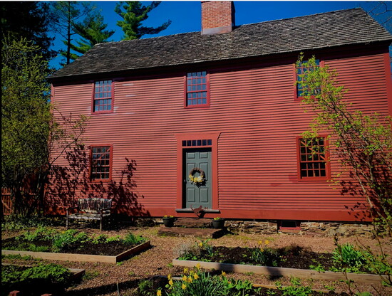The Noah Webster House. Photography by Kelly Mays