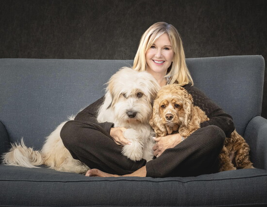  Michelle Genovesi's dogs Molly and Beatrice. Photo by Diana Haskell. 