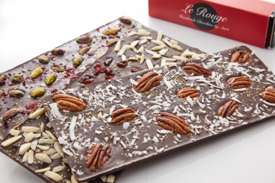 Le Rouge signature candy bars