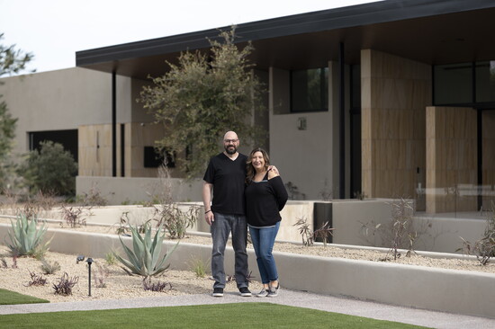 Milan and wife Danielle