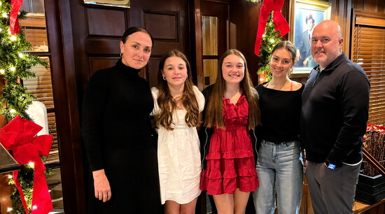 Lea, Lola 15, Sofia 16, Ava 20, and Brian