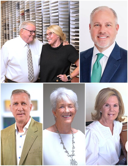 Don Clampitt, Meredith Clampitt Whaley, Eric Kraft, Brian Smoot, Kelley Burks, and Sally Smith Mashburn