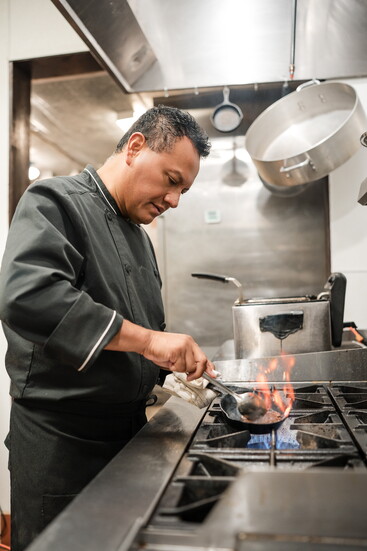 For his Old Town Spring restaurant Mesón Sommelier, Thomas Perez imports ingredients from Spain that even restaurants there have trouble finding.