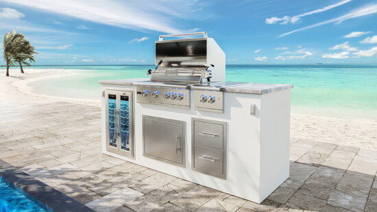 Paradise Grills Hybrid X™ offers 10 grilling styles—gas, charcoal, pizza oven, smoker, fryer, hibachi, and more. Ultimate versatility outdoors.