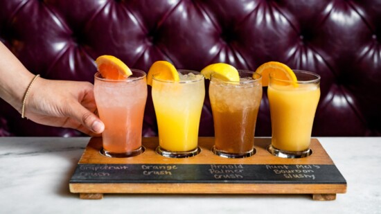 Loch Bar,Three Crush and a Slush. Photo courtesy of Atlas Restaurant Group