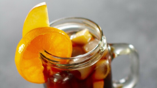 The Cold Brew Sangria is sure to turn your off-day into a staycation!