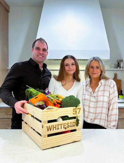 Bob and Lisa Whiteside family