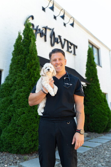 Dr. Putter and Peanut. Photo by TK.