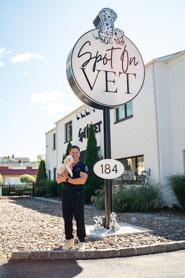 Dr. Putter and Peanut. Photo by TK.