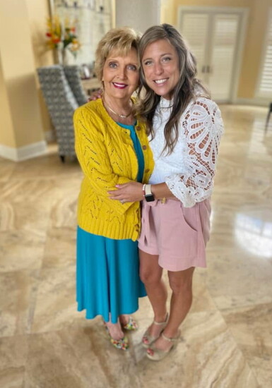 Connie Millican and daughter-in-law Courtney Herron