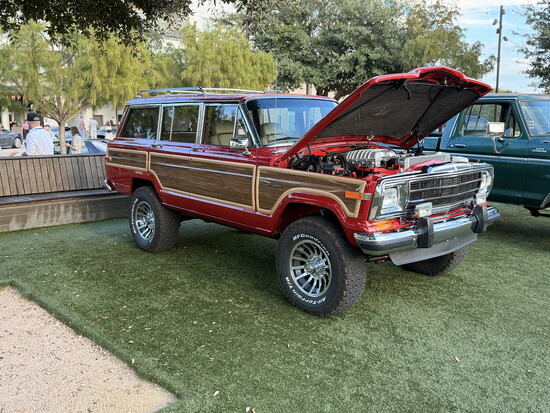 A pristine Jeep Grand Wagoner built by Vigilante 4x4.