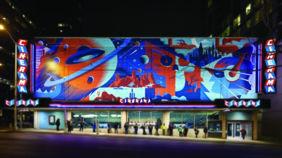 Cinerama Mural by Invisible Creatures