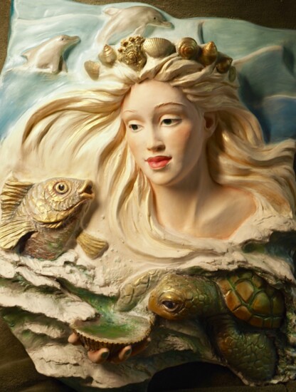 Mermaid (relief sculpture)