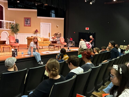 Actors learn about how to perform