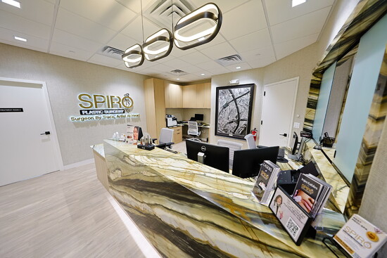 Spiro Plastic Surgery's new expanded and modern office