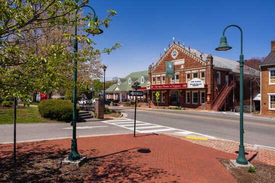 Exterior of the Barter Theatre. Photo Credit: Rick Hamm