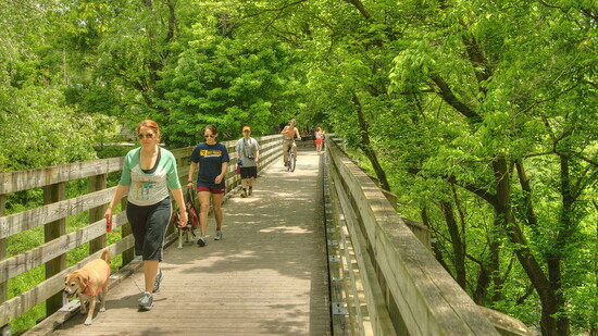 Virginia Creeper Trail. Photo Credit: Visit Abingdon
