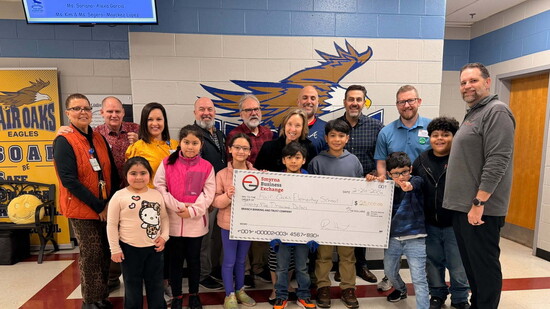BNI Presents $25,000 to Fair Oaks Elementary School
