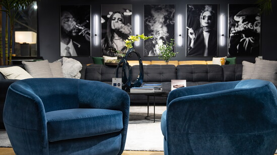 Berger Swivels Jensen Denim