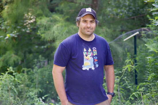 Matt Terillo at Olive Branch Gardens. Photo Credit: Malaika Karriem.