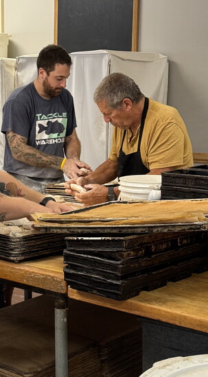 Bill Leonardo and his son Will