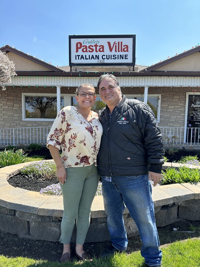 Guido and his wife, Shauna, who is vital to daily operations