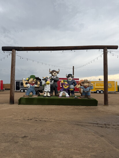 Snap a photo with the EverFun mascots at Fritzler Farm Park before grabbing a bite to eat!