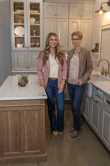 Nicholl Kilgore and Carie Lynch make up the Client Services and Design team at Your Style Cabinets & Design