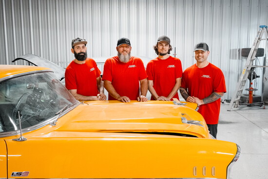 Brock Bullock, Josh Hendon, Brian Mattison, and Aaron Horsley. 