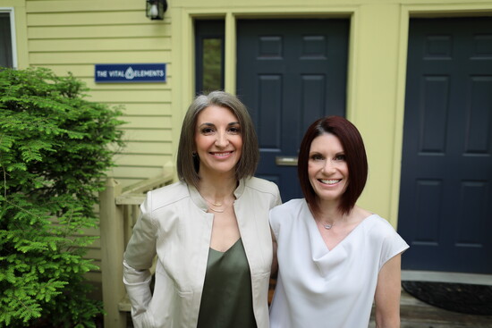 Anna Goodkin and Jessica Clough, co-founders of Vital Elements