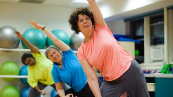 Yoga for Osteoporosis is one of many health and wellness classes offered by Holy Cross Health. 