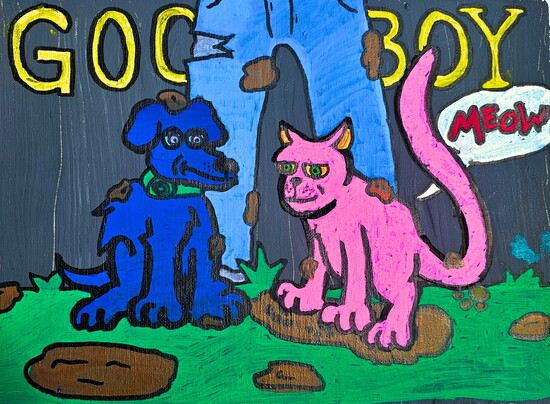 Artwork by Faith Chapel Care Center guest, Gere, 2024