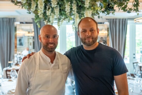 Co-Owners - Left: Chef Giuseppe Agostino Jr. Right: Bobby Briskin