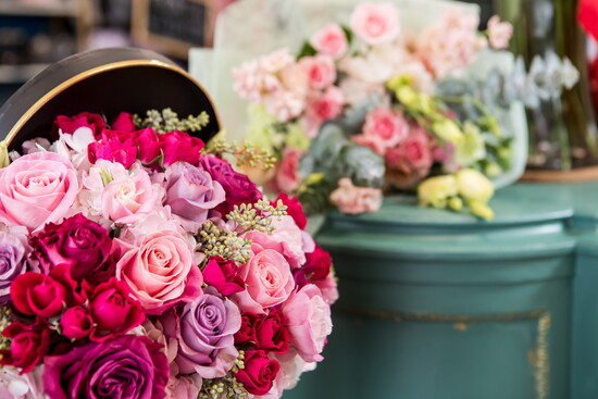 Each bouquet is a work of art.