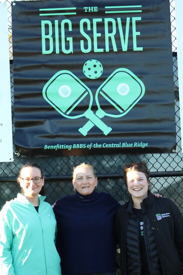 Sarah Althoff, Elizabeth Morris, and Molly Jackson. Photo Credit: BBBS Staff.