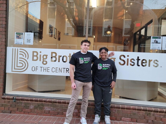 Big Brother Brett and Little Brother Jayden. Photo Credit: BBBS Staff