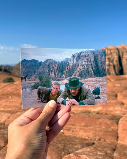Utah Film Trail follows Butch Cassidy & the Sundance Kid (photo by Andrea David @filmtourismus)