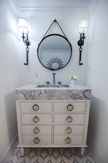 After - Powder Room 