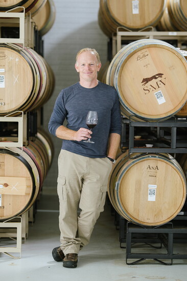 Winemaker Boela Gerber. Photo credit: Jen Fariello