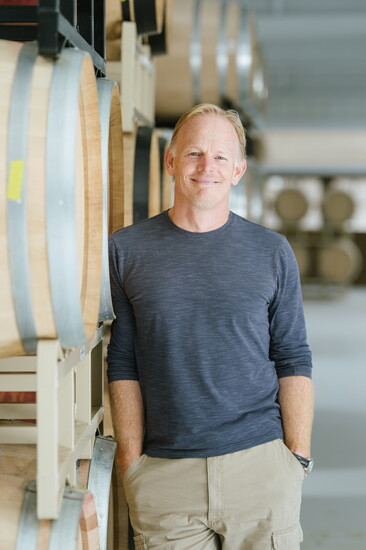 Winemaker Boela Gerber. Photo credit: Jen Fariello