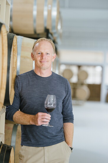 Winemaker Boela Gerber. Photo credit: Jen Fariello