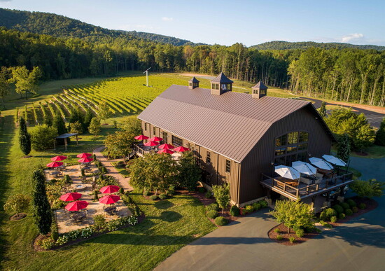 Southwest Mountain Vineyards. Photo credit: Southwest Mountain Vineyards