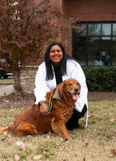 Dr. Kinnara Emmons and Humphrey.