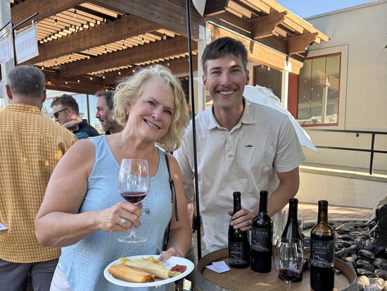 Tamales & terroir – Freshly made pork tamales met the savory depth of Saviah’s Rocks Syrah in an unforgettable pairing at the inaugural Basalt Bash. 