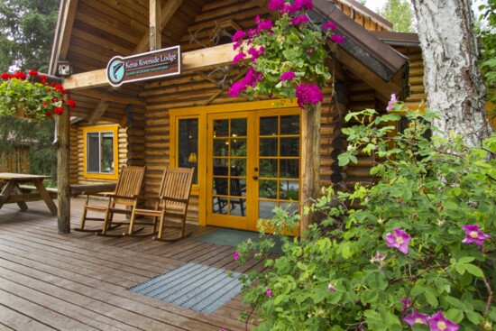 Alaska Wildland Adventure's lodge on the Kenai