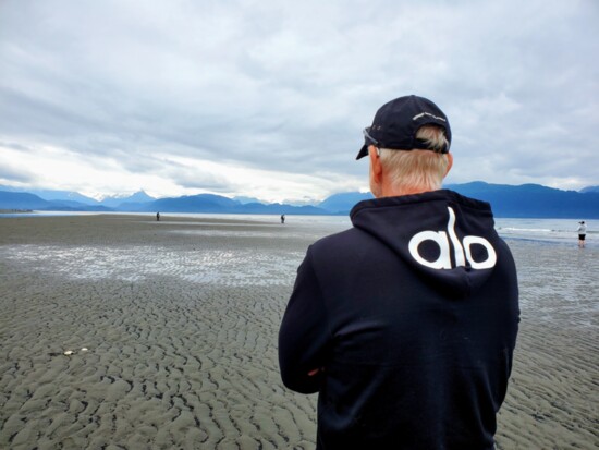 Air, Land and Ocean meetin in spectacular fashion at Homer